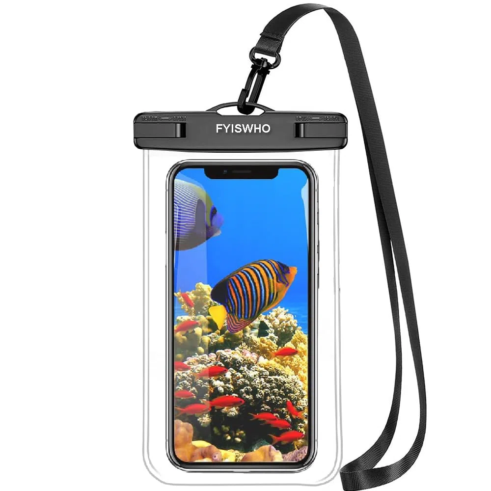 FYISWHO Wodoszczelne etui na telefon komórkowy, przezroczyste, podwodne etui na telefon komórkowy do Poco x3 x4 x5 F5 F4 F3 F2 f1 M5 M5s M4 M3 4 G 5 g, wodoodporne etui do Xiaomi Redmi Note 10, 10s,