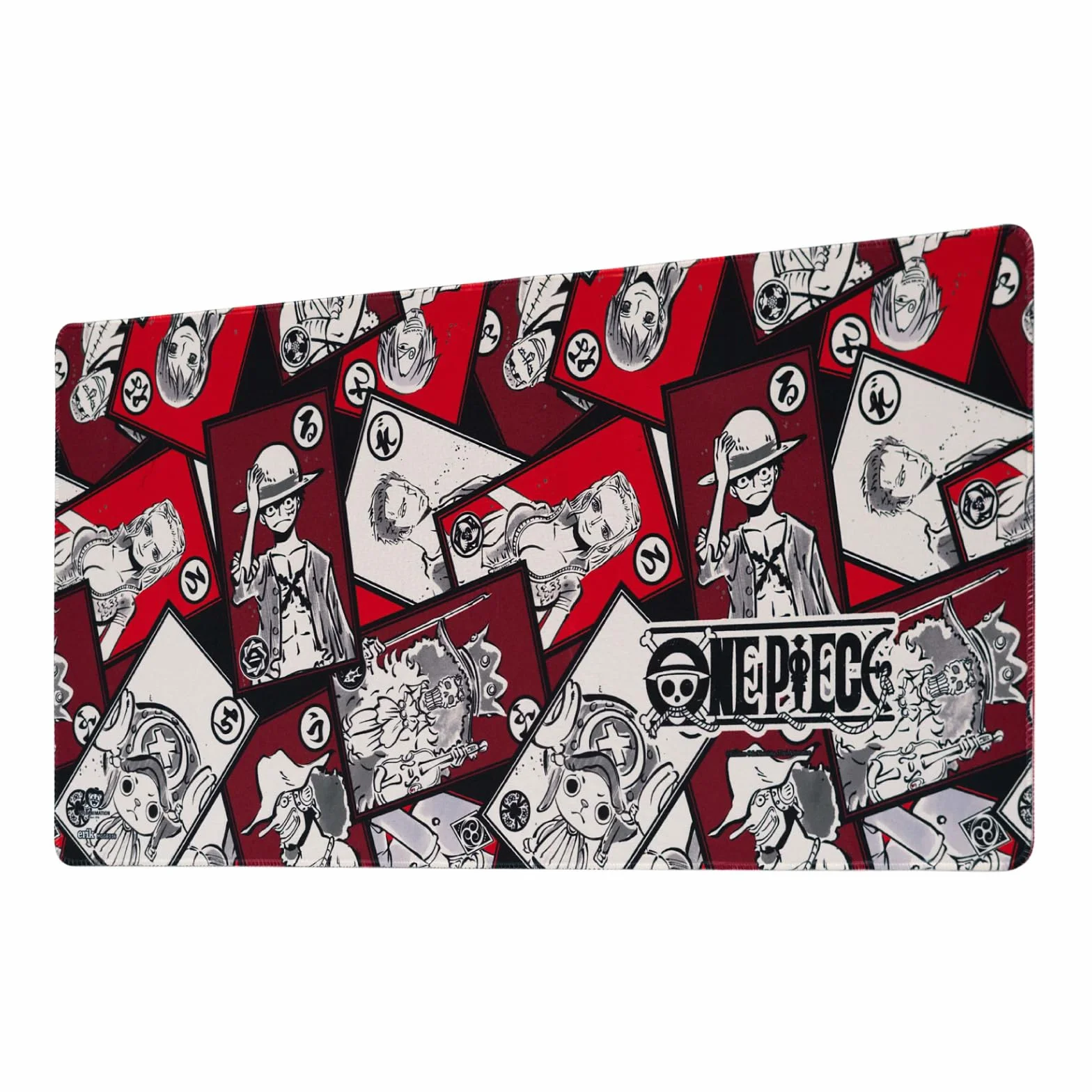 One Piece Gaming Matte/Manga Mouse Pad do klawiatury Multicolor, zadrukowany, Najlepszy materiał: 100% poliester, rozmiar: 80 x 35 cm