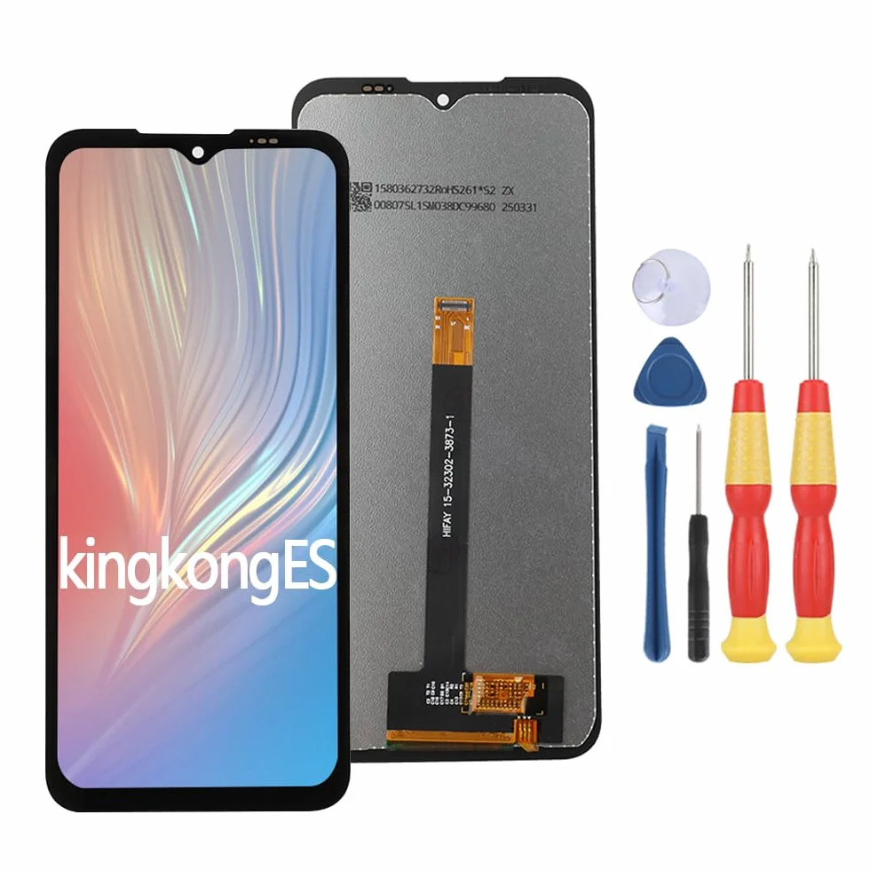 Wyświetlacz LCD kompatybilny z Cubot KINGKONG ES wyświetlacz LCD ekran dotykowy montaż naprawa części zamienne z narzędziami.