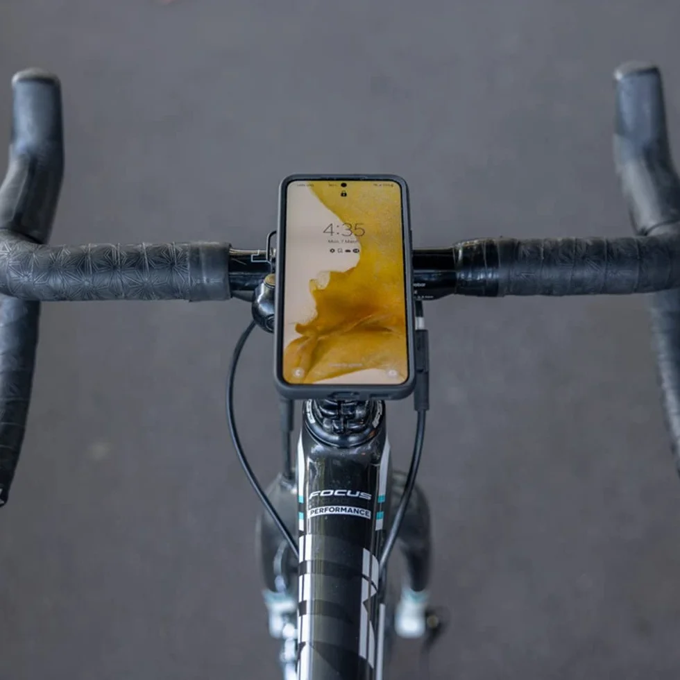 Uchwyt Rowerowy Quad Lock na Ramę/Kierownicę dla iPhone i Samsung Galaxy komórkowych