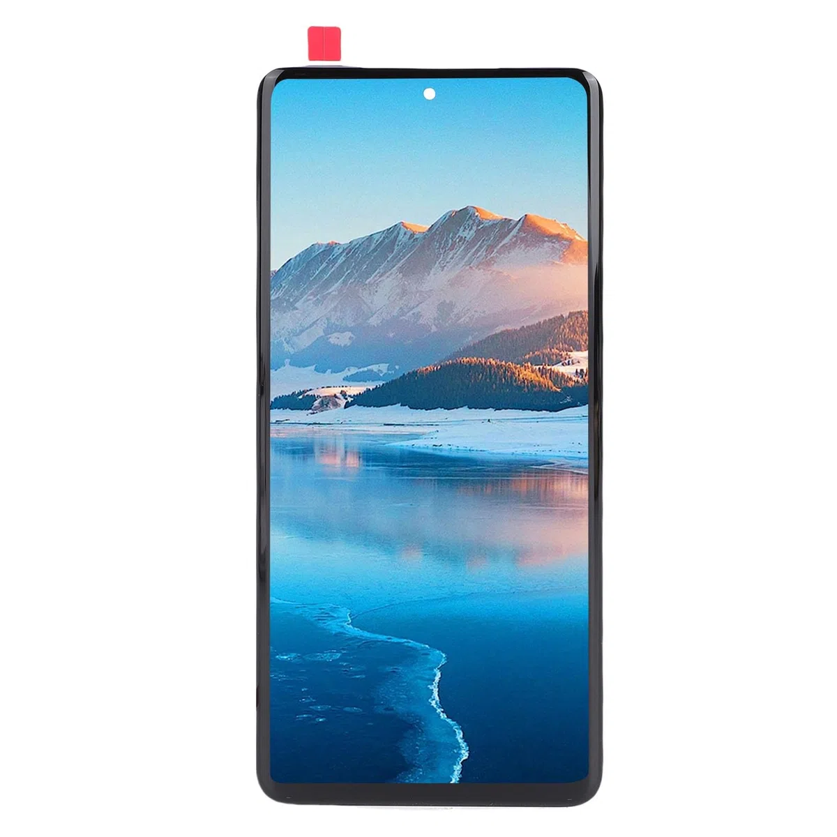 Cuifati Zespół Digitizera z Ekranem Dotykowym Smartfona Edge 60 z Zestawem Narzędzi do Naprawy Funkcji Odcisków Palców, Oryginalna jakość Zamiennika Ekranu Telefonu, Profesjonalna Instalacja dla