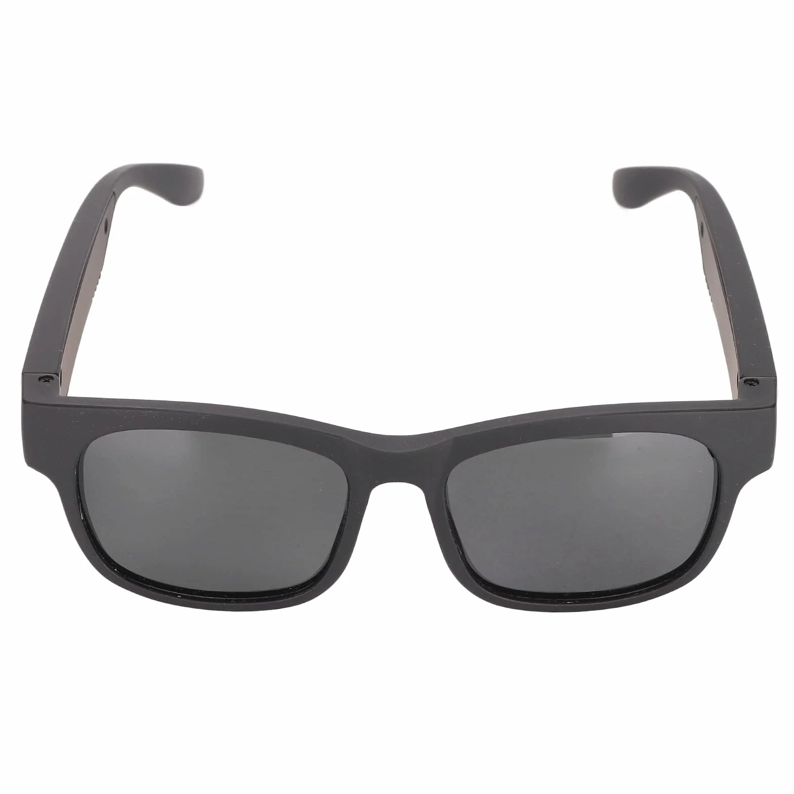 Inteligentne Okulary Audio, Bezprzewodowe Okulary Przeciwsłoneczne Bluetooth z Otwartym Uchem ze Słuchawkami, Spolaryzowane Okulary Przeciwsłoneczne z Redukcją Szumów na świeżym(czarny)