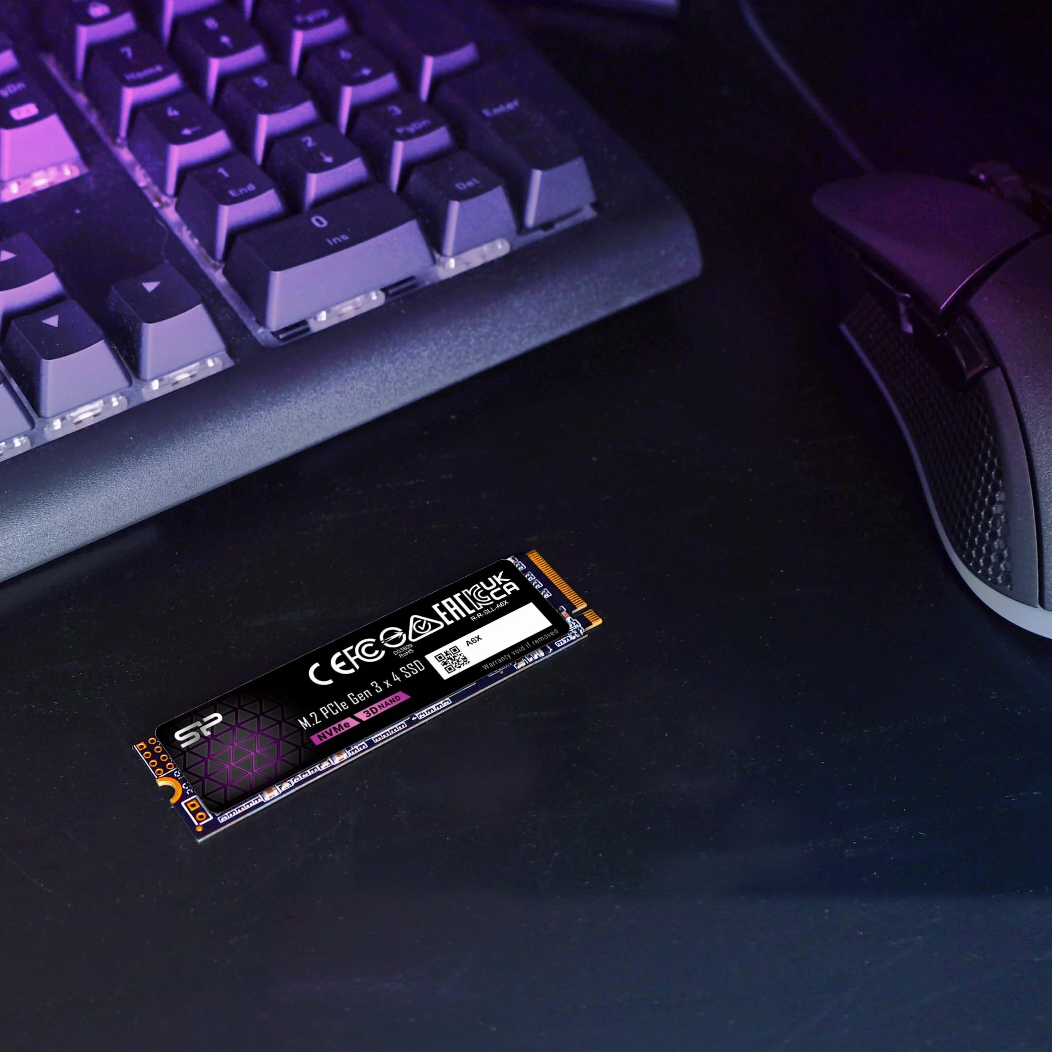 Silicon Power 2 TB NVMe M.2 PCIe Gen3x4 2280 SSD (SP002TBP34A60M28AY)
