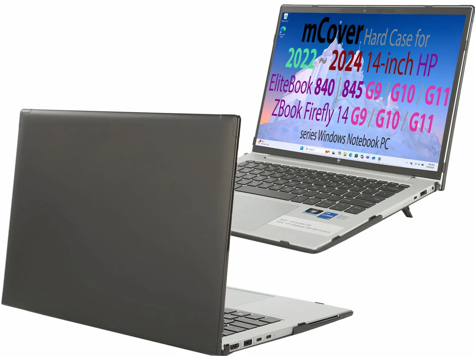 Etui do HP EliteBook 840 14″ 2022-2024, 845 AMD, ZBook Firefly 14 G9/G10/G11, czarne