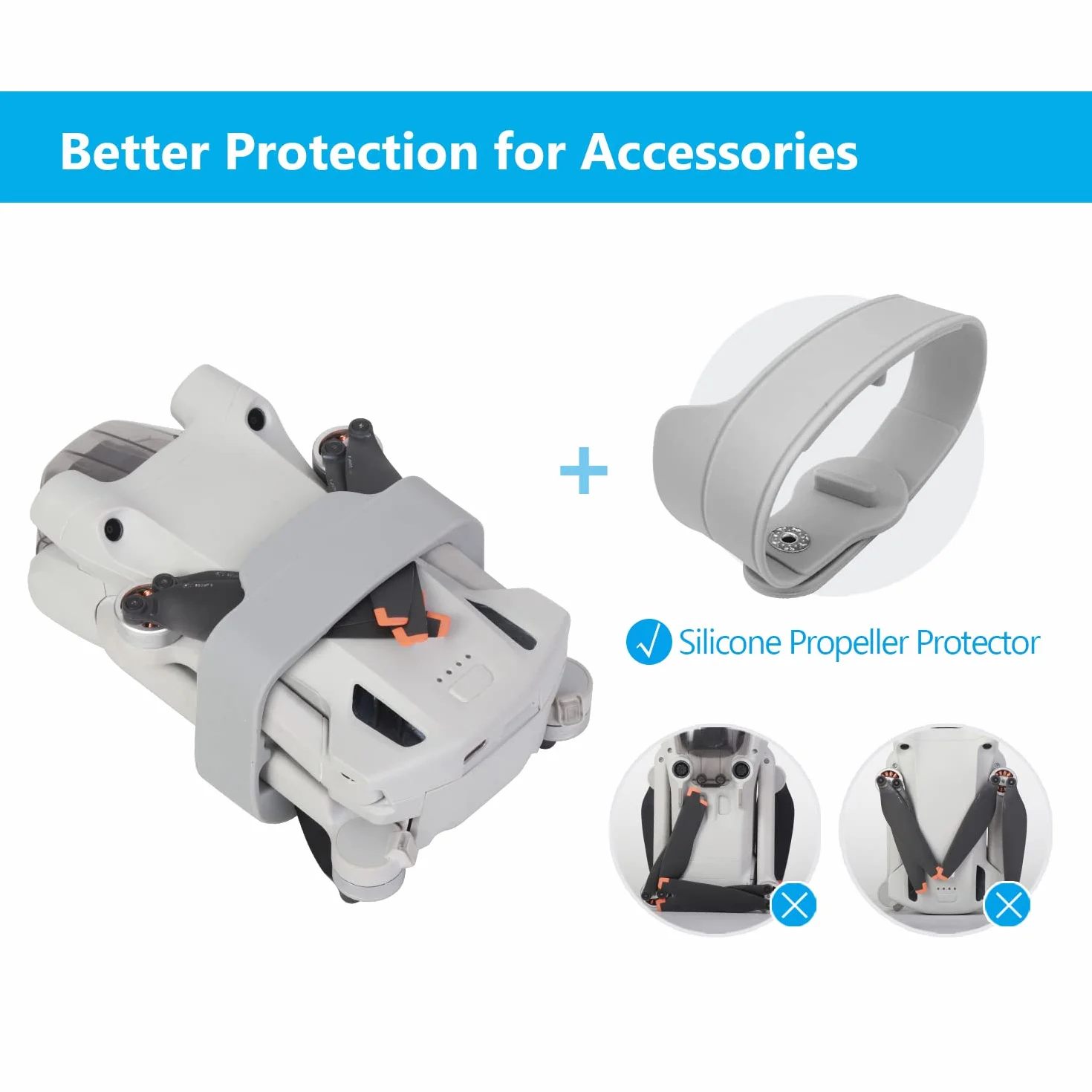 Torba do DJI Mini 3 Pro JSVER twarda obudowa podróżna do dji mini 3 Pro, DJI RC/DJI RC-N1 pilot zdalnego sterowania i akcesoria