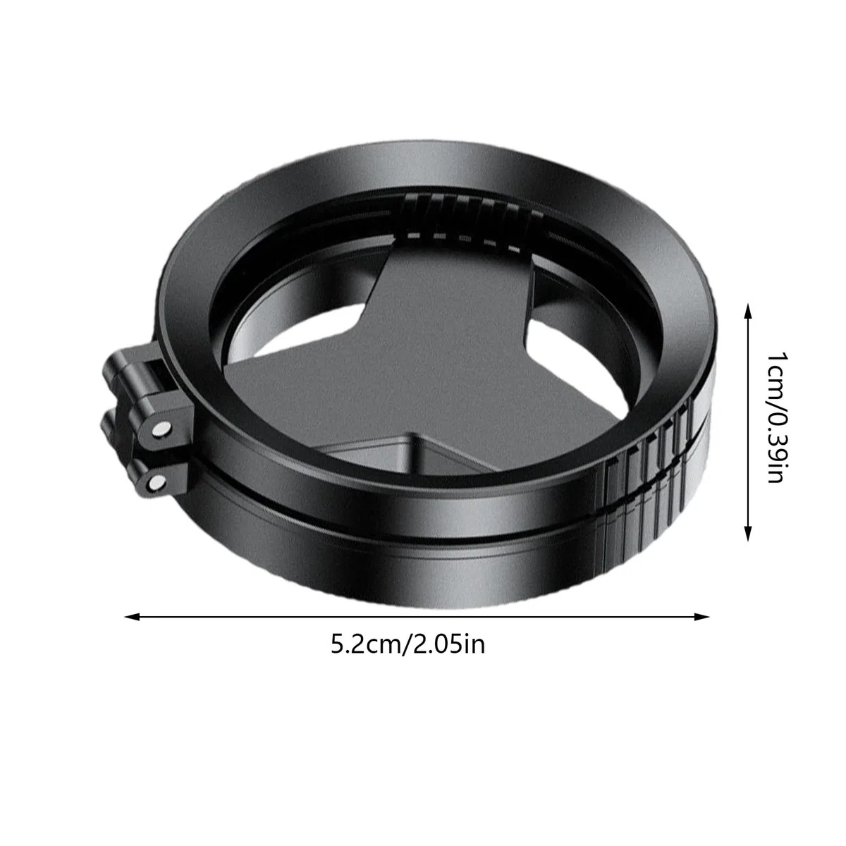 Magnetyczny uchwyt na obiektyw – adapter filtra do telefonu do fotografii, szklana konstrukcja PP z pierścieniem 52 mm, narzędzie antyodblaskowe, akcesorium do aparatu, do portretu podróży