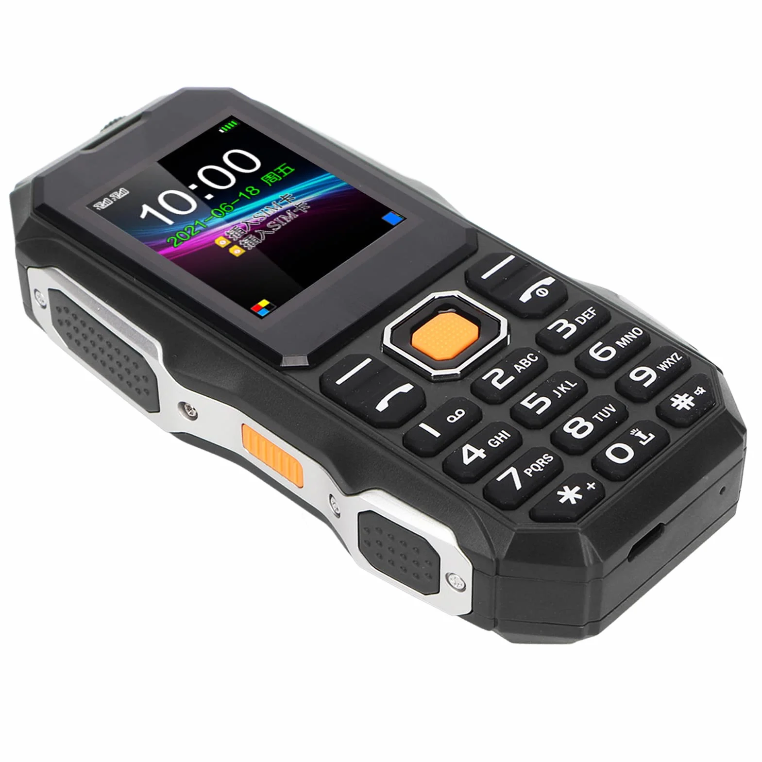 W2021 Odblokowane Telefony Komórkowe dla Seniorów, Telefon Komórkowy 2G Dual SIM, Duży Przycisk, Głośna Pomoc Głosowa, Super Latarka, Odblokowany Telefon dla Starszych Rodziców,