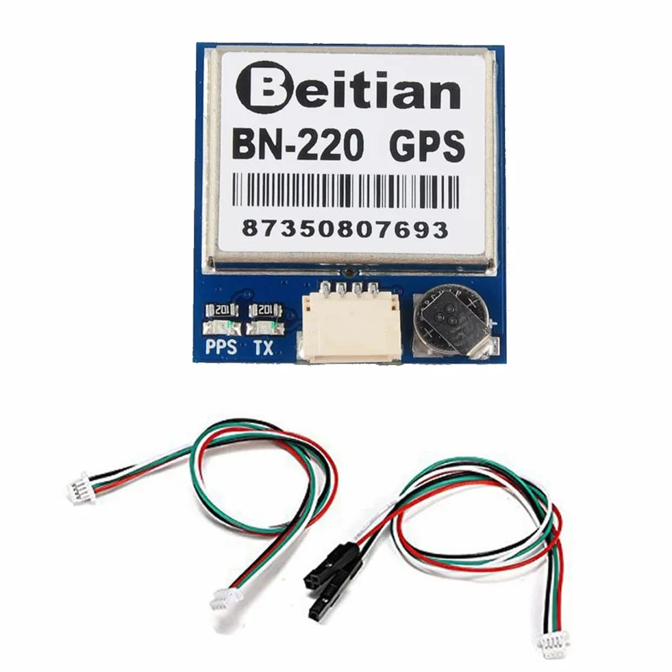 BN-220 Dual GPS GLONASS Moduł Nawigacyjny TTL 9600bps z Anteną Pasyną GPS dla Arduino Raspberry Pi Pixhawk