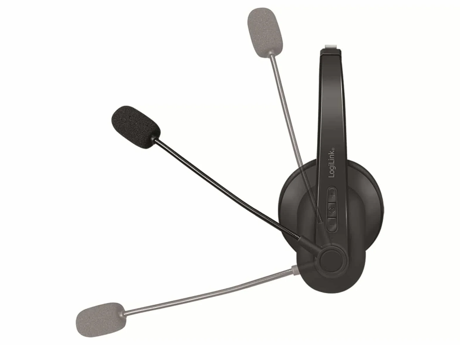 LogiLink Bluetooth Headset, Mono, with charging stand BT0059