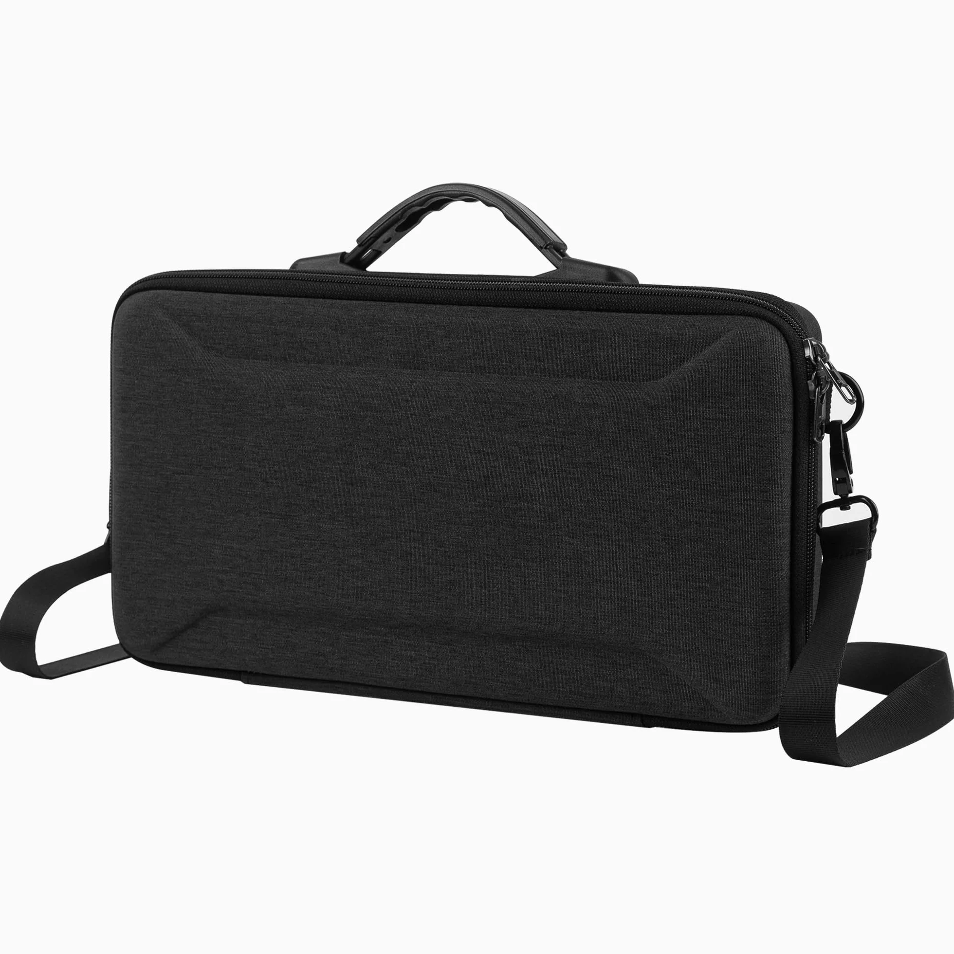 Etui do przenoszenia klawiatury Geekria 65% na 68-klawiszową kompaktową klawiaturę z pokrętłem, kompatybilne z ASUS ROG Falchion NX 65%, Keychron Q2/Q2 Pro/V2, Razer Huntsman V3 Pro Mini 60%