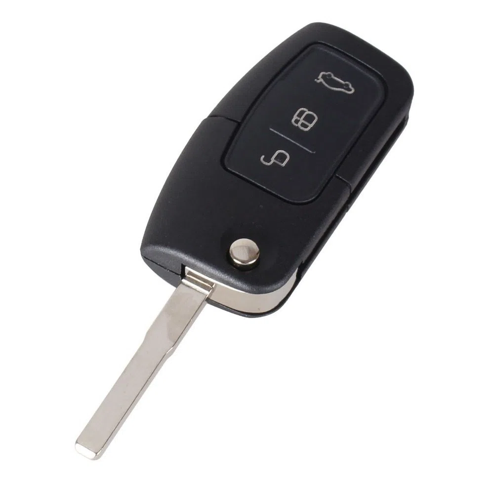Ford Fiesta Focus Mondeo Smax Cmax Kuga Galaxy, obudowa kluczyka, 3 przyciski, pilot zdalnego sterowania