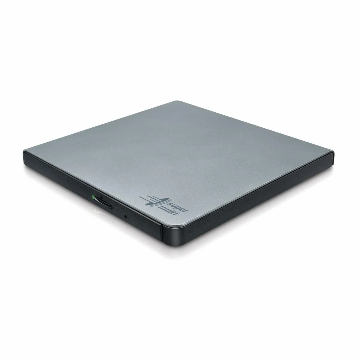 Hitachi-LG GP57 External DVD Drive, Slim Portable USB 2.0, 8x Speed, Silver