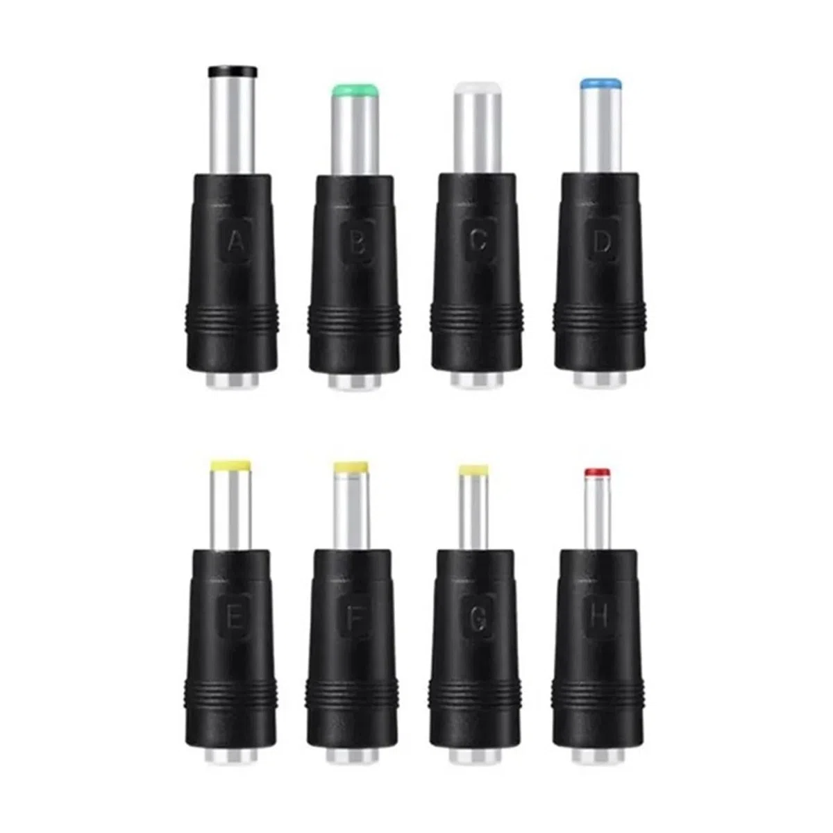 Kabel USB do DC 5,5 x 2,1 mm 8 w 1 Wymienny konwerter wtyczki