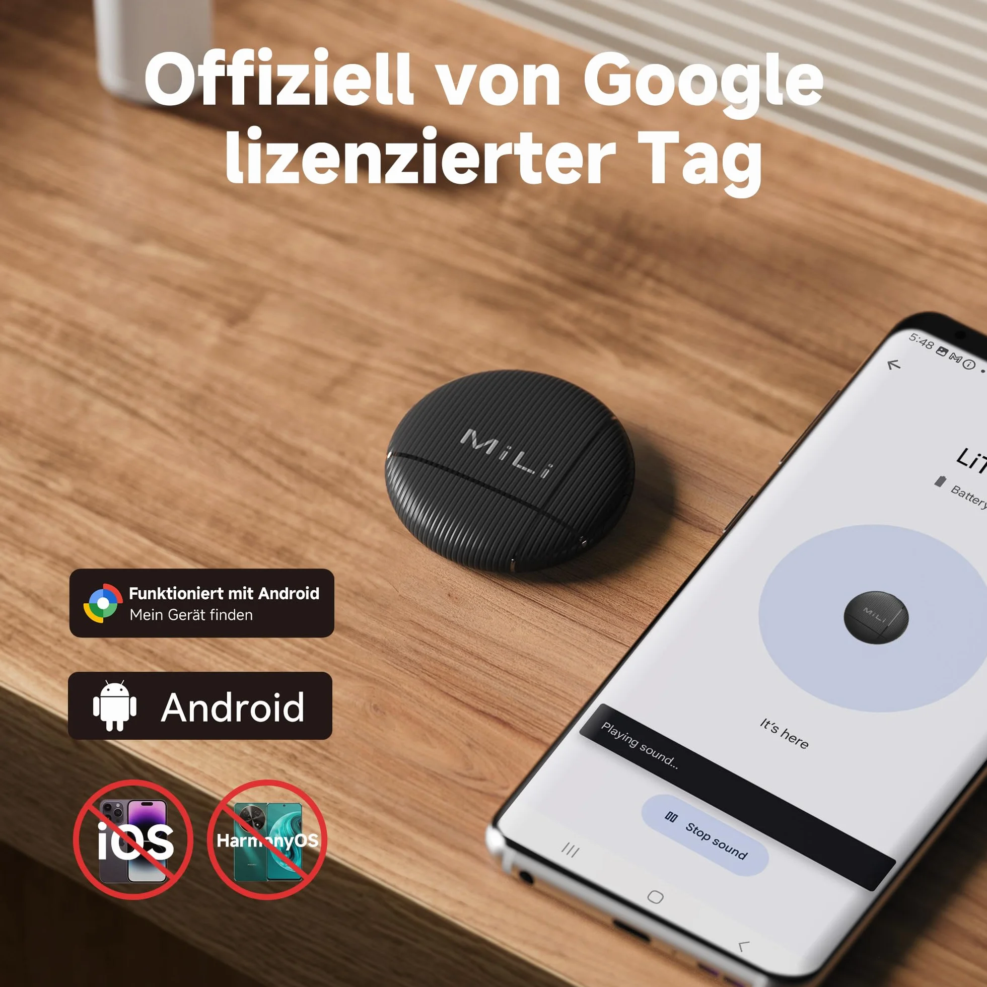 MiLi LiTag Smart Tracker Bluetooth 4 Pack lokalizator kluczy Android Google Centrum lokalizacji