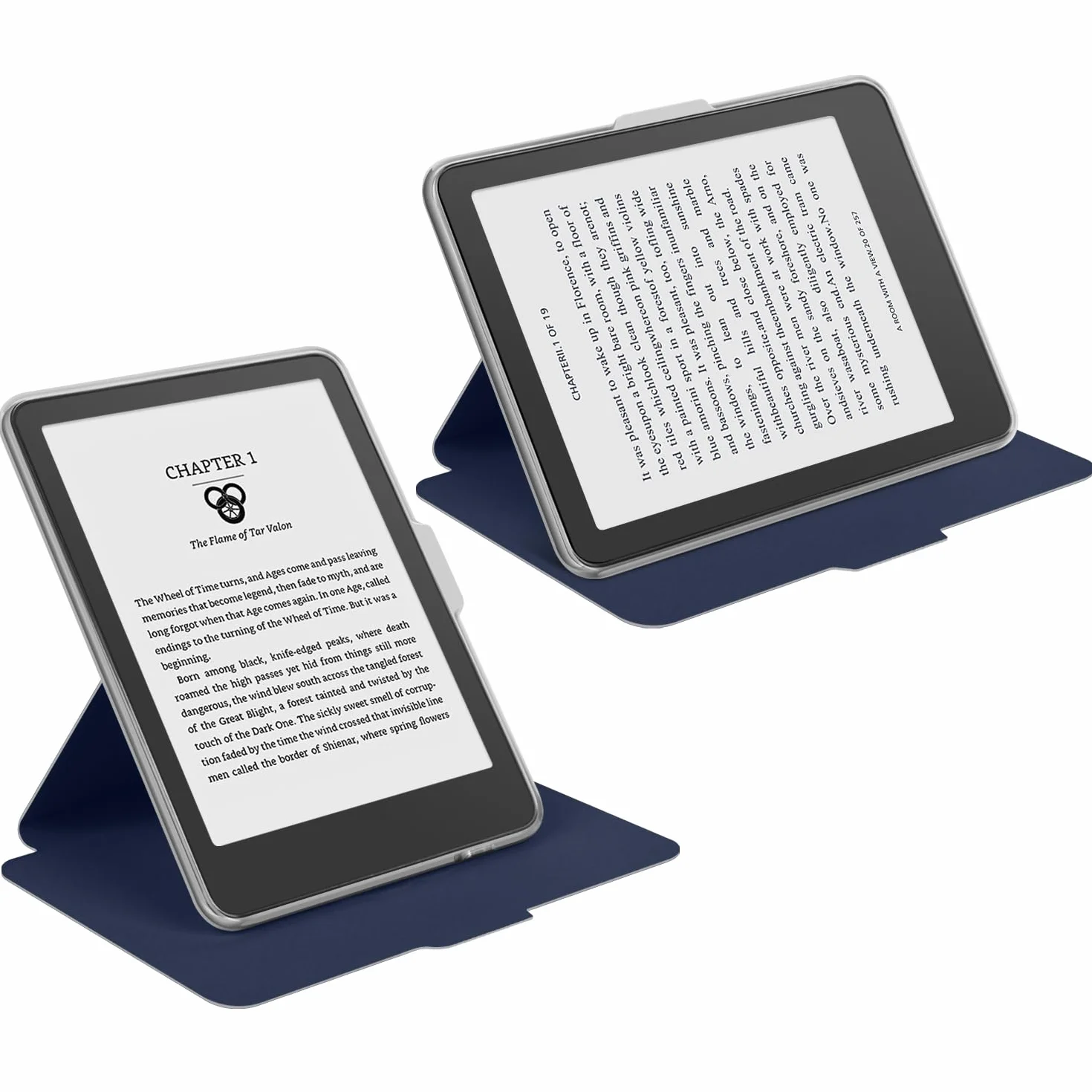 YoungMe Obracane o 360 stopni etui do Kobo Clara BW 2024 roku 15.2 cm, zdejmowana, magnetyczna konstrukcja, ochronna, regulowana osłona, przezroczysta tylna strona z automatycznym uśpienia/budzeniem
