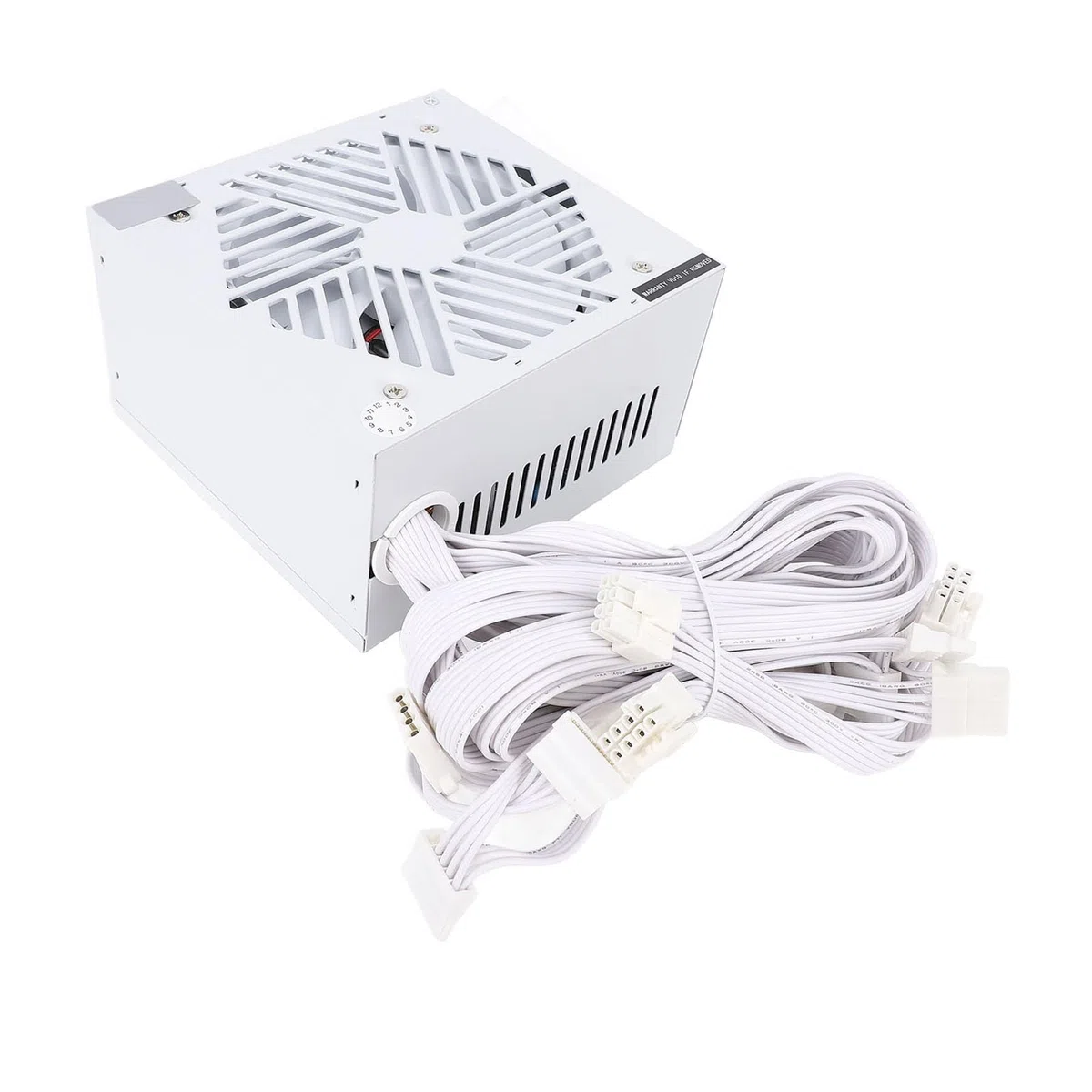 Modułowy Zasilacz ATX 600 W do Komputerów do Gier Wysokowydajna Pojedyncza Szyna 12 V z Chłodzeniem Niezawodny Zasilacz Komputerowy Stacji Roboczych i Zestawów Gier