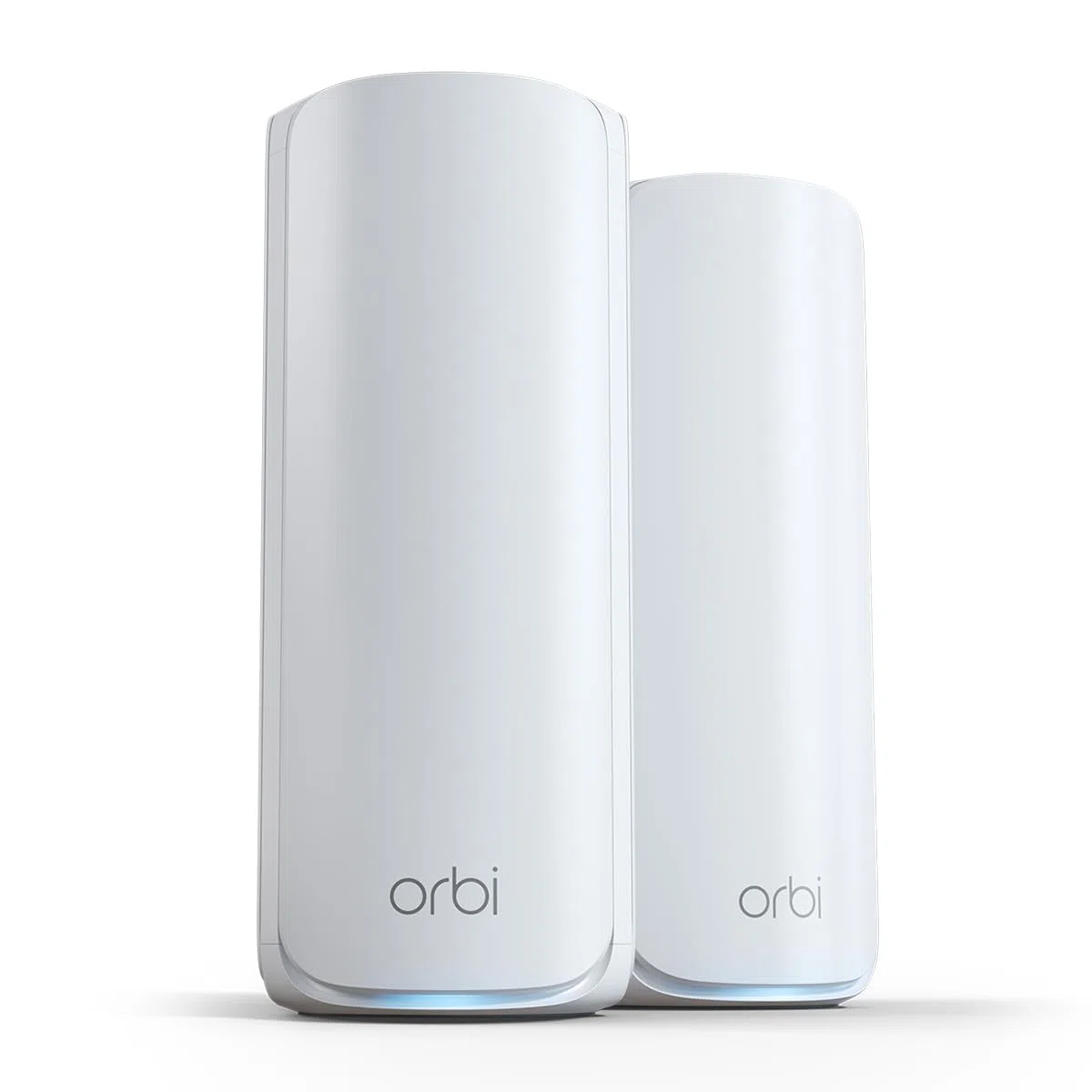 NETGEAR Orbi Trójpasmowy system sieci Mesh WiFi (RBE772) – router + 770 wzmacniacz sygnału satelitarnego, funkcje bezpieczeństwa, do 11 Gb/s, pokrywa do 360 m2, 100 urządzeń, port 2.5 Gb/s