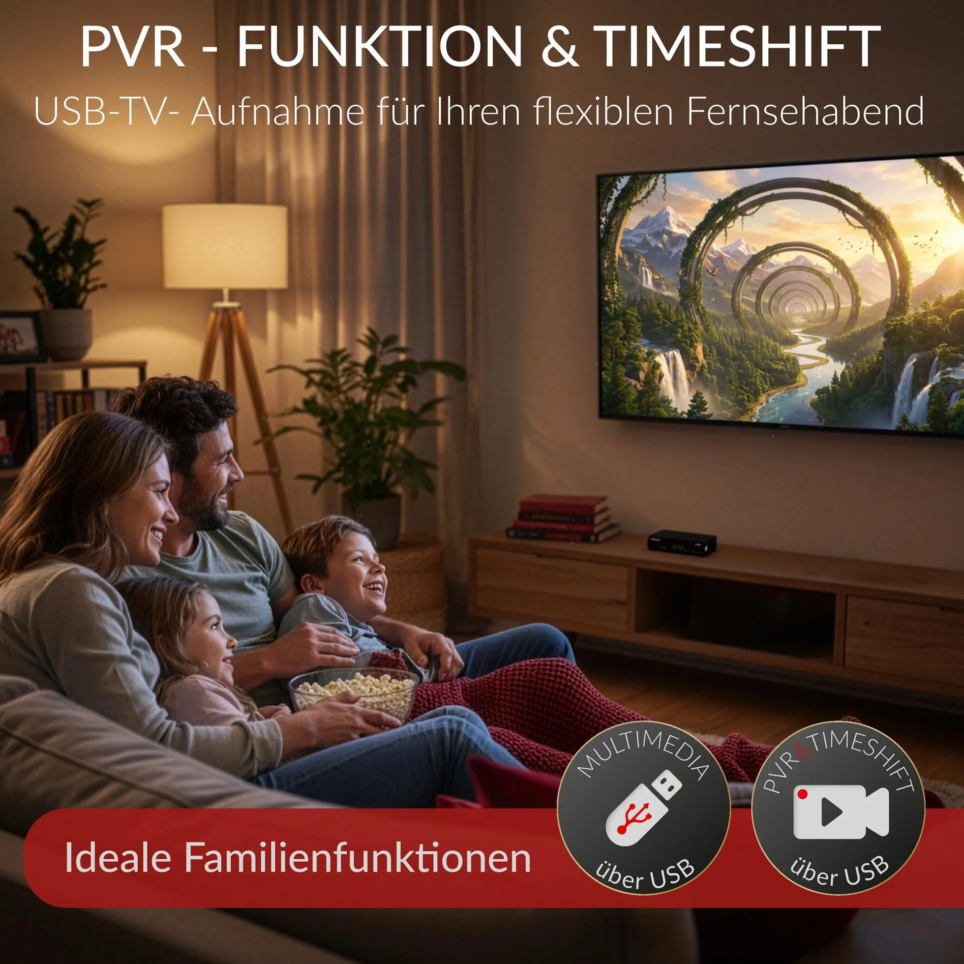 Odbiornik satelitarny Anadol Opticum SBOX 1080p Full HD DVB-S DVB-S2 HDMI SCART UNICABLE