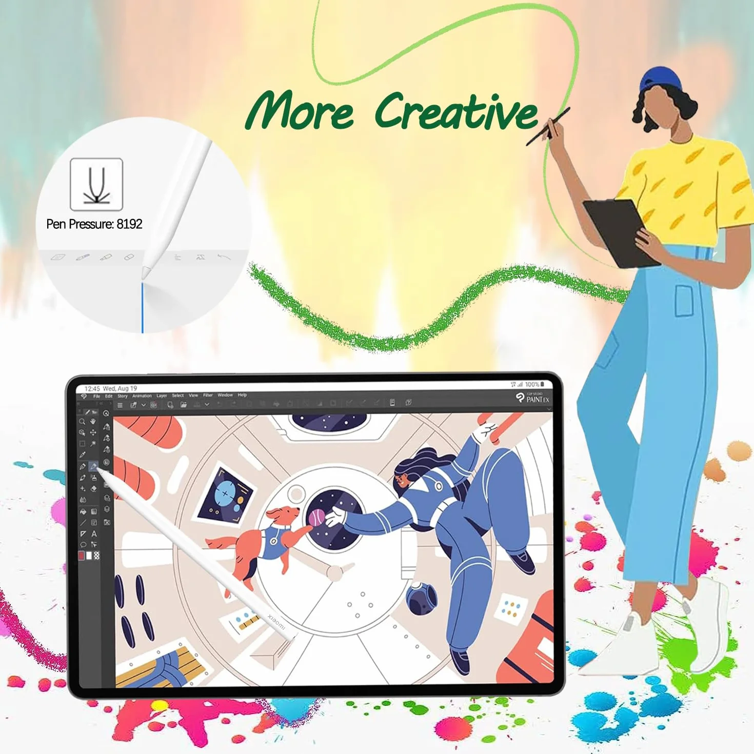 5 sztuk oryginalnych końcówek zamiennych do Xiaomi Focus Pen, rysik, końcówka dotykowa, końcówki do Xiaomi Pad 6S Pro 12,4" i Xiaomi Pad 7 Pro/7 11,2", precyzyjna kontrola, przyjazne dla ekranu, białe
