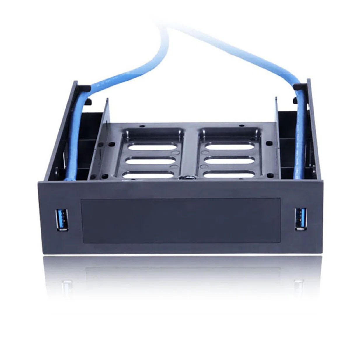 8 sztuk 2 x USB 3.0 osłona przednia z urządzeniem 3,5/HDD lub 2,5 SSD/HDD na dysku 5,25 do uchwytu na napęd optyczny