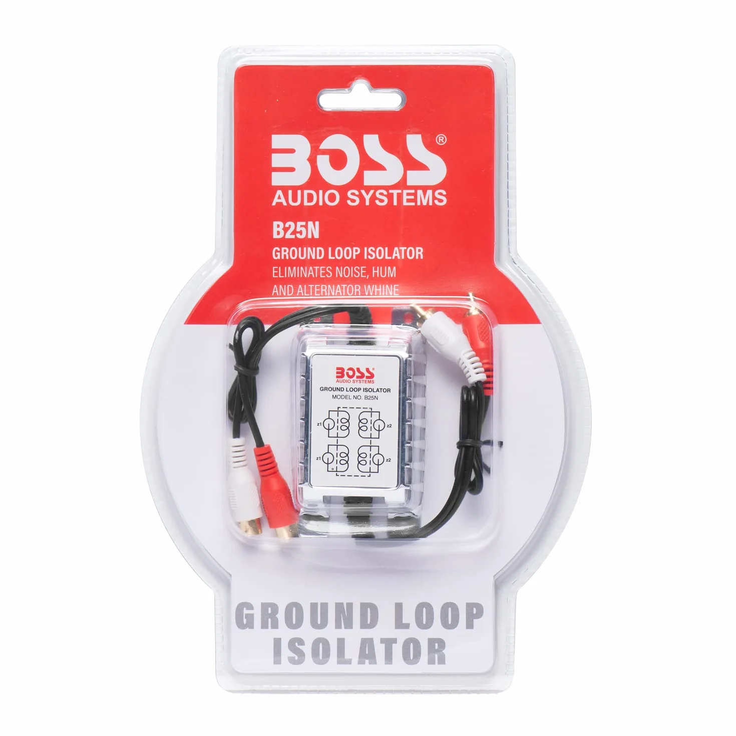 BOSS Audio Systems B25N Filtr szumów izolatora pętli uziemienia