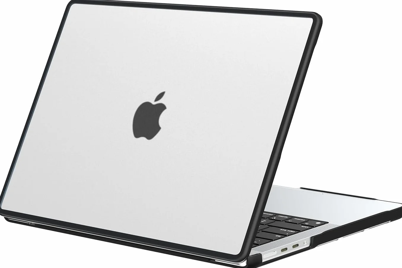 BlueSwan Etui Kompatybilne z MacBook Pro 14 Cali M5 M4 M3 M2 M1, Ramka TPU Odporna na Pęknięcia+Matowa Osłona PC-Matowe przezroczyste