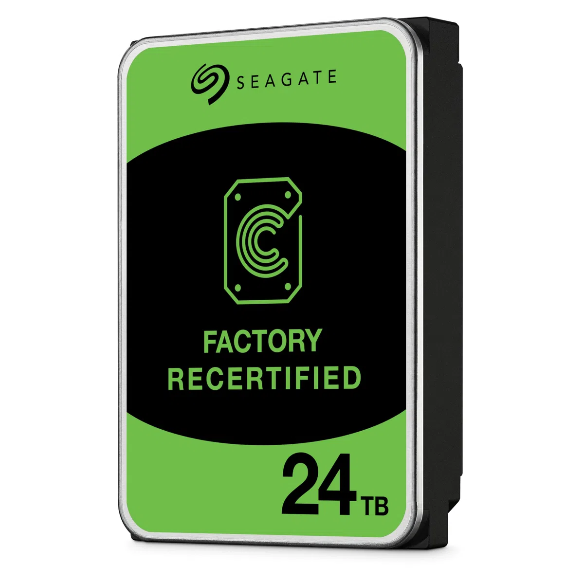 Seagate Exos 24TB dysk twardy do serwera wewnętrznego ST24000NM000C 3,5 cala HDD SATA 6 Gb/s 7200RPM 512 MB (fabryczny recertified)