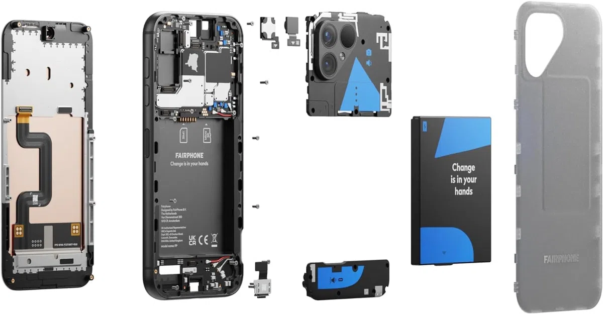 Fairphone 5 5G 256 GB 8RAM clear