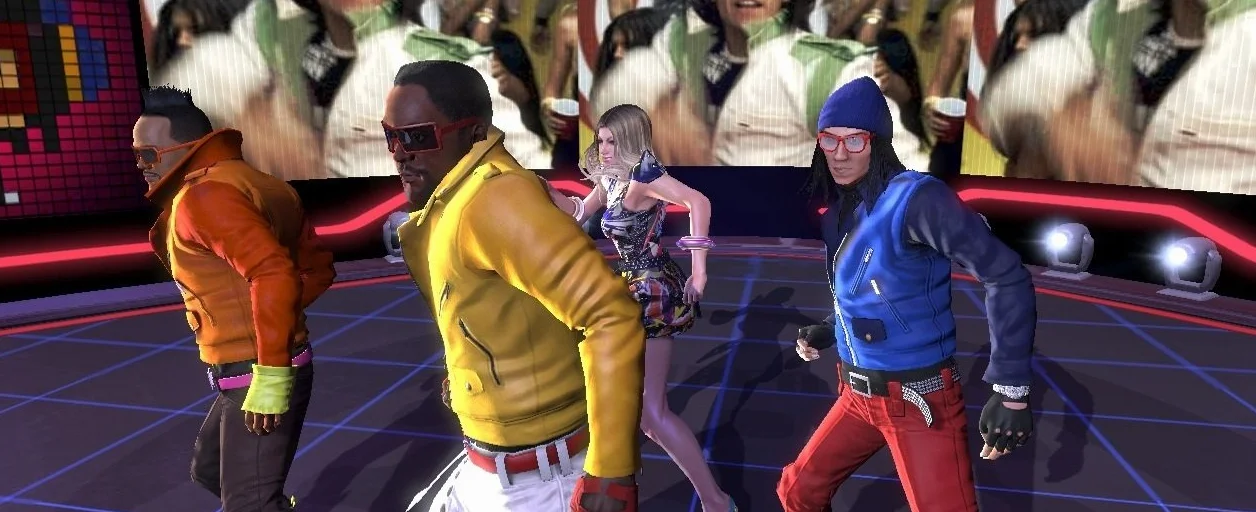 Czarno-oczkowy groszek doświadczenie KINECT