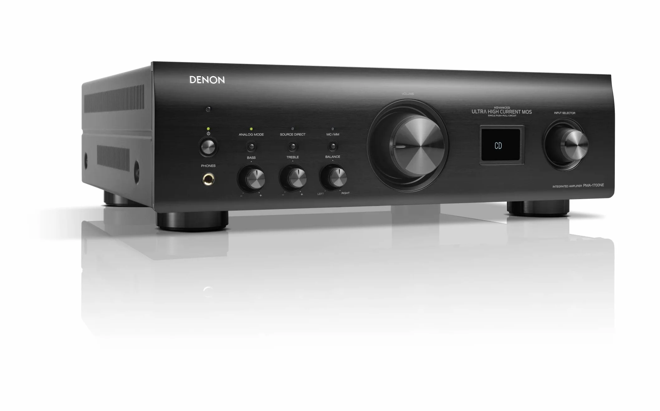 Denon PMA1700NE schwarz Głośnik Bluetooth, Czarny, 2 x 140W