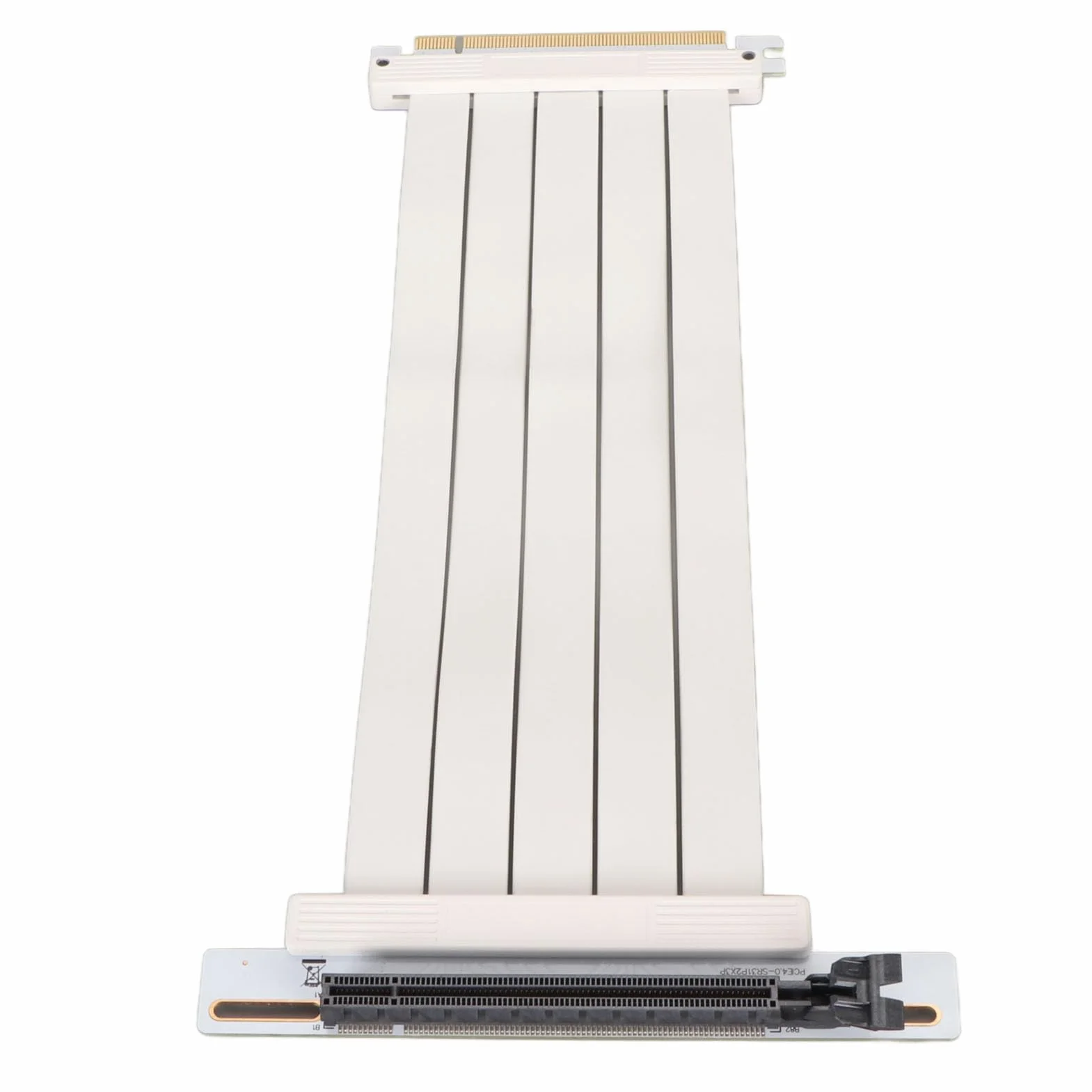 Kabel Przedłużający PCIe 4.0 X16 Ekranowany 9,8 Cala do Karty Graficznej Kompatybilny z RTX3090
