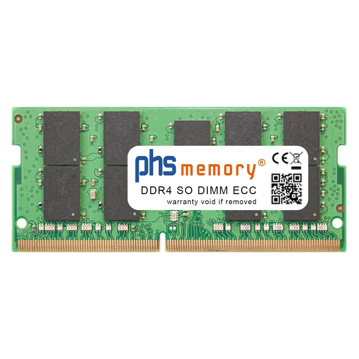PHS-memory Pamięć RAM 16 GB pasująca do Synology RackStation RS1221+ DDR4 SO DIMM ECC 2666MHz PC4-2666V-P