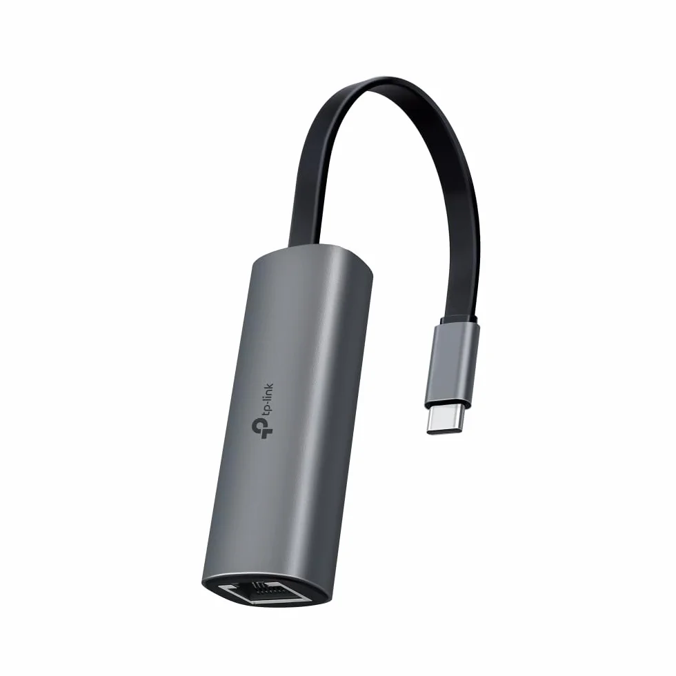 TP-Link UE302C | Adapter USB-C do Ethernet 2.5 Gbps | Plug & Play | Port RJ45 | Kompaktowy design