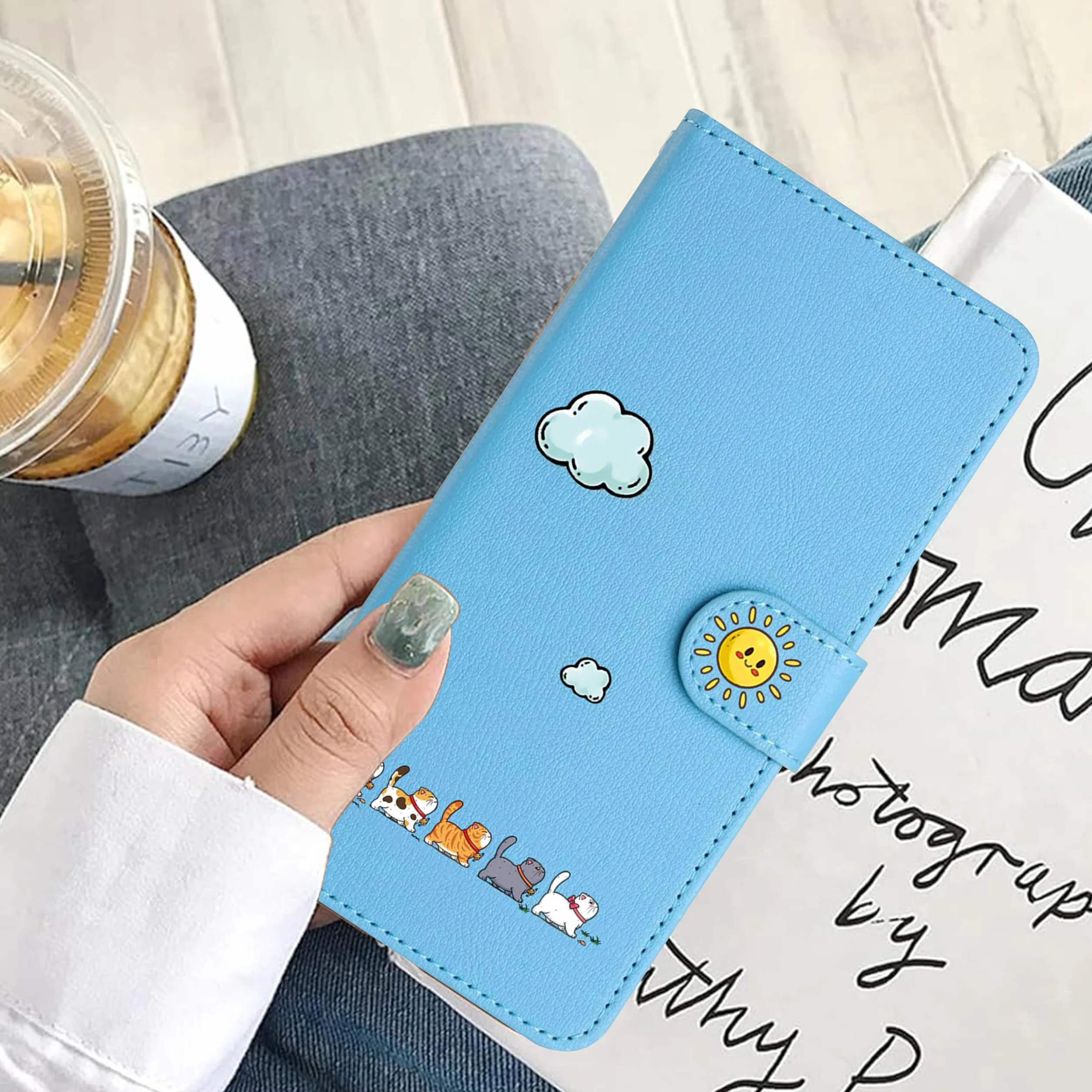 Samsung Galaxy S26 Etui Składane Flip Cover Kota Skóra Poliuretanowa 6,3 cala