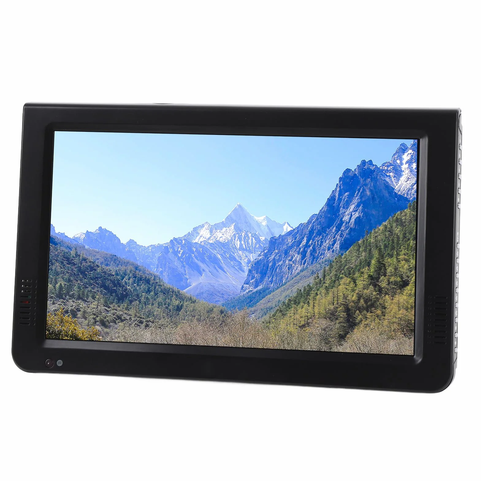 XUMIUZIY 10 "Mały Przenośny Telewizor, Cyfrowy Telewizor z Ekranem LED, Bateria 4000 MAh, Tuner o Wysokiej Czułości, Port USB, Kabel do ładowarki Samochodów Ssących, do Biwakowania,