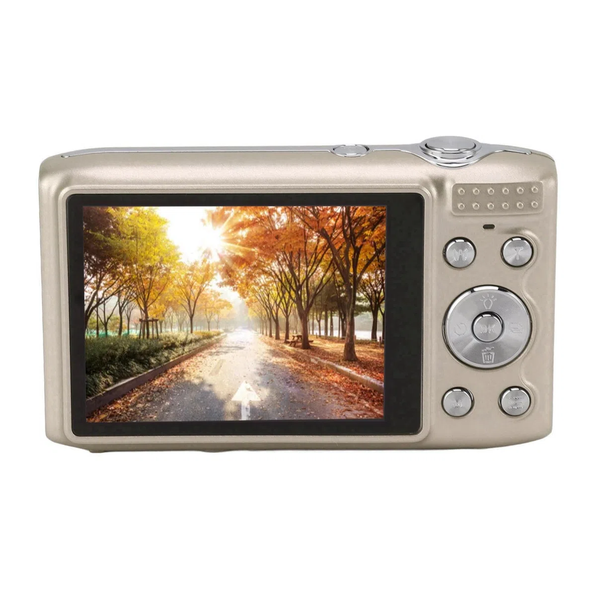Cyfrowy Aparat Fotograficzny o Rozdzielczości 4K i Rozdzielczości 58 MP dla Nastolatków z Ekranem IPS o Przekątnej 2,88 Cala, Zoomem 16x, Trybem Automatycznym, Fotografowaniem