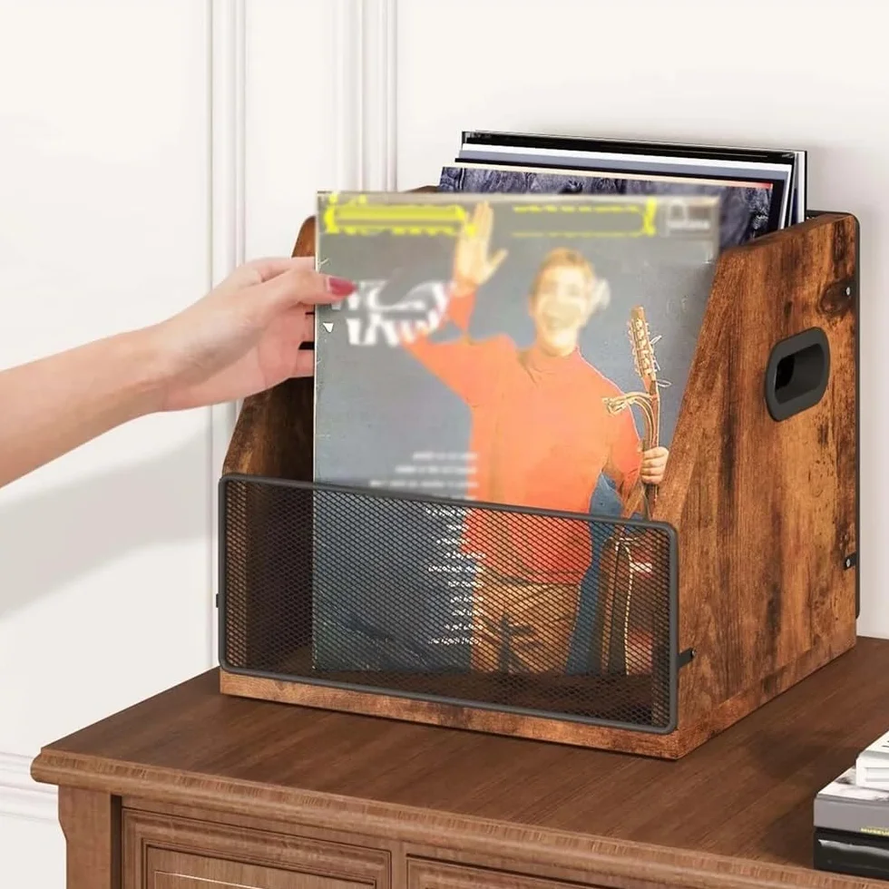 Uchwyt na album Pudełko do przechowywania płyt CD Etui na albumy muzyczne Uchwyt Komiksy Książki Stojak ekspozycyjny Wielofunkcyjny organizer biurko