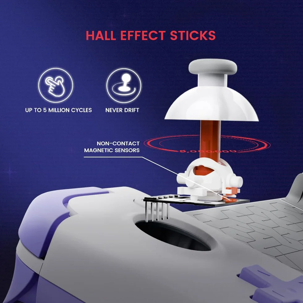 GameSir X2s Type-C przenośny kontroler gamingowy, generacja 2, uniwersalne dopasowanie, joysticki i wyzwalacze z efektem Halla, tryb wyzwalania włosów i turbo, gry Xbox, PC, Call of Duty & Diablo