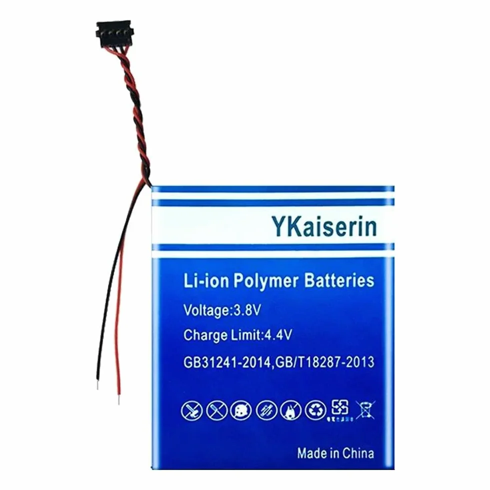 Bateria GPS o dużej pojemności kompatybilna z Garmin Edge 820 500 200 205 520 Plus GPS komputer rowerowy trwały 2500 mAh 361-00043-00, z profesjonalnym zestawem narzędzi naprawczych