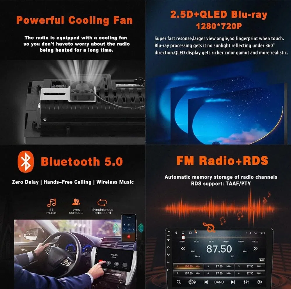 Przenośny Ekran Dotykowy Do Samochodu dla VOLKSWAGEN JETTA 2013-2019 Odbiorniki Car Audio, Wyświetlacz Hd, Przenośna Nawigacja Na Żywo, Odtwarzacz Muzyki, 4 Rdzeń 1G+16G
