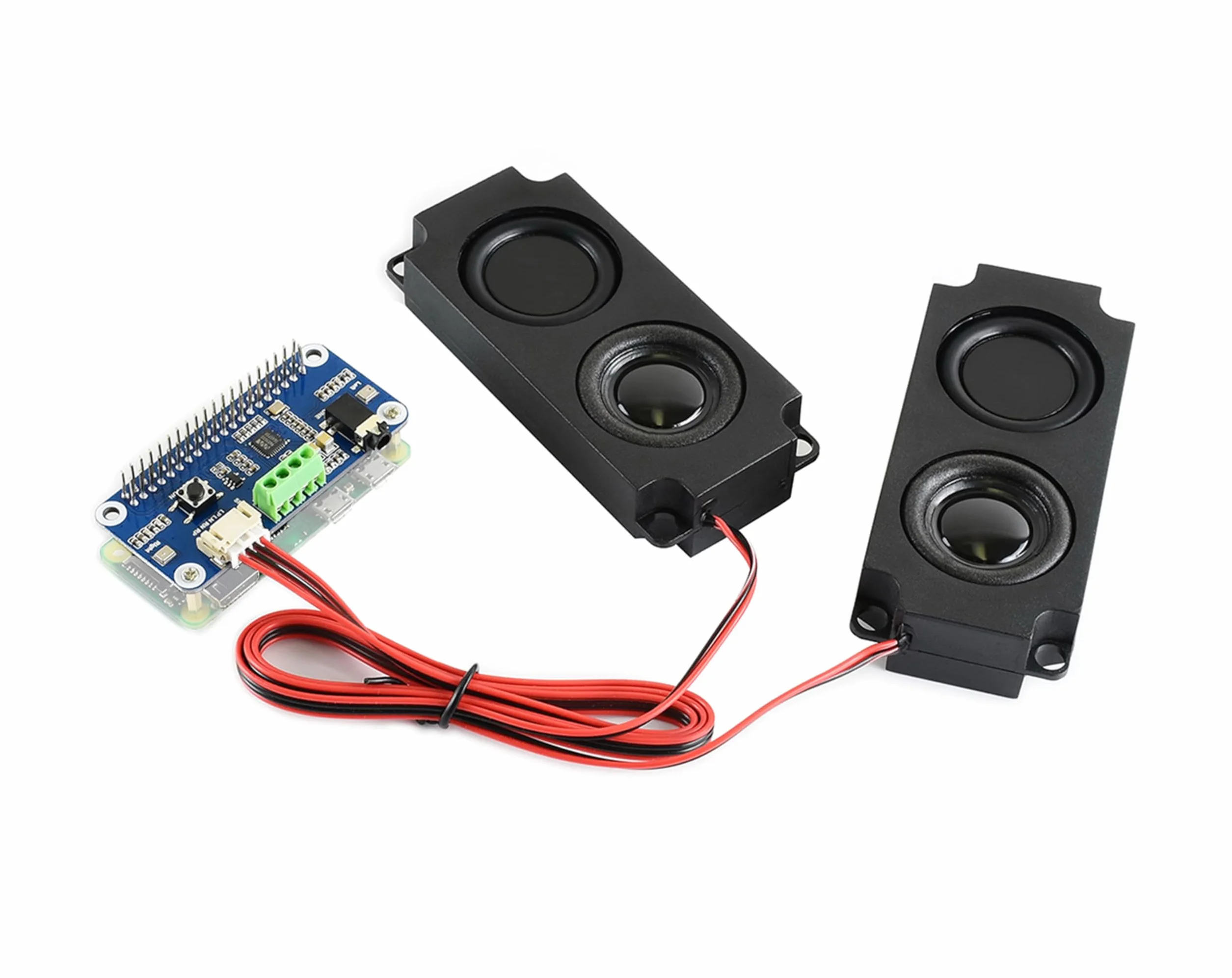 WM8960 Audio HAT kompatybilny z Raspberry Pi 5/4B/3B+/3B, Hi-Fi karta dźwiękowa stereo CODEC