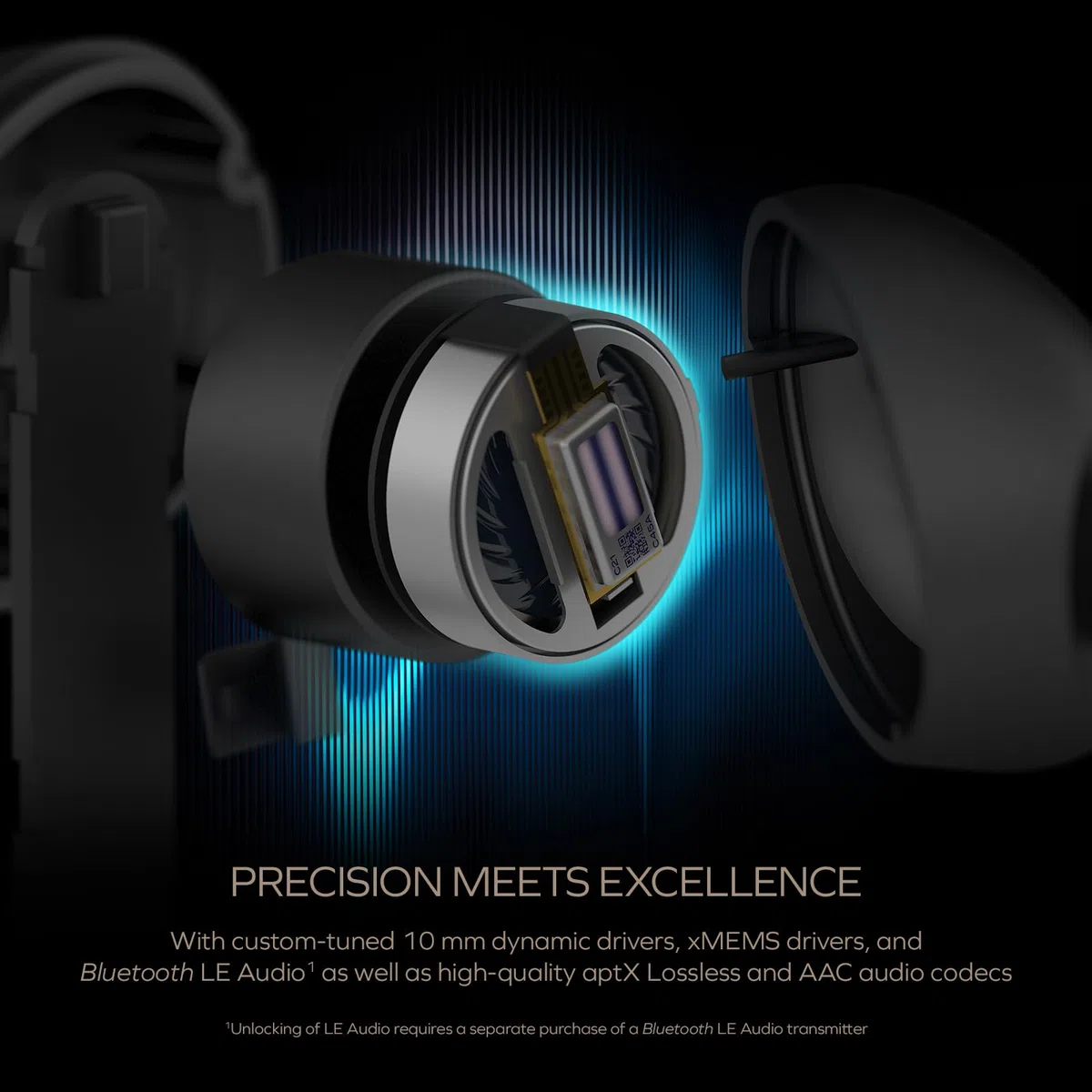 Creative Aurvana Ace 2 słuchawki TWS z Bluetooth LE Audio, AptX Lossless i przetwornikami xMEMS