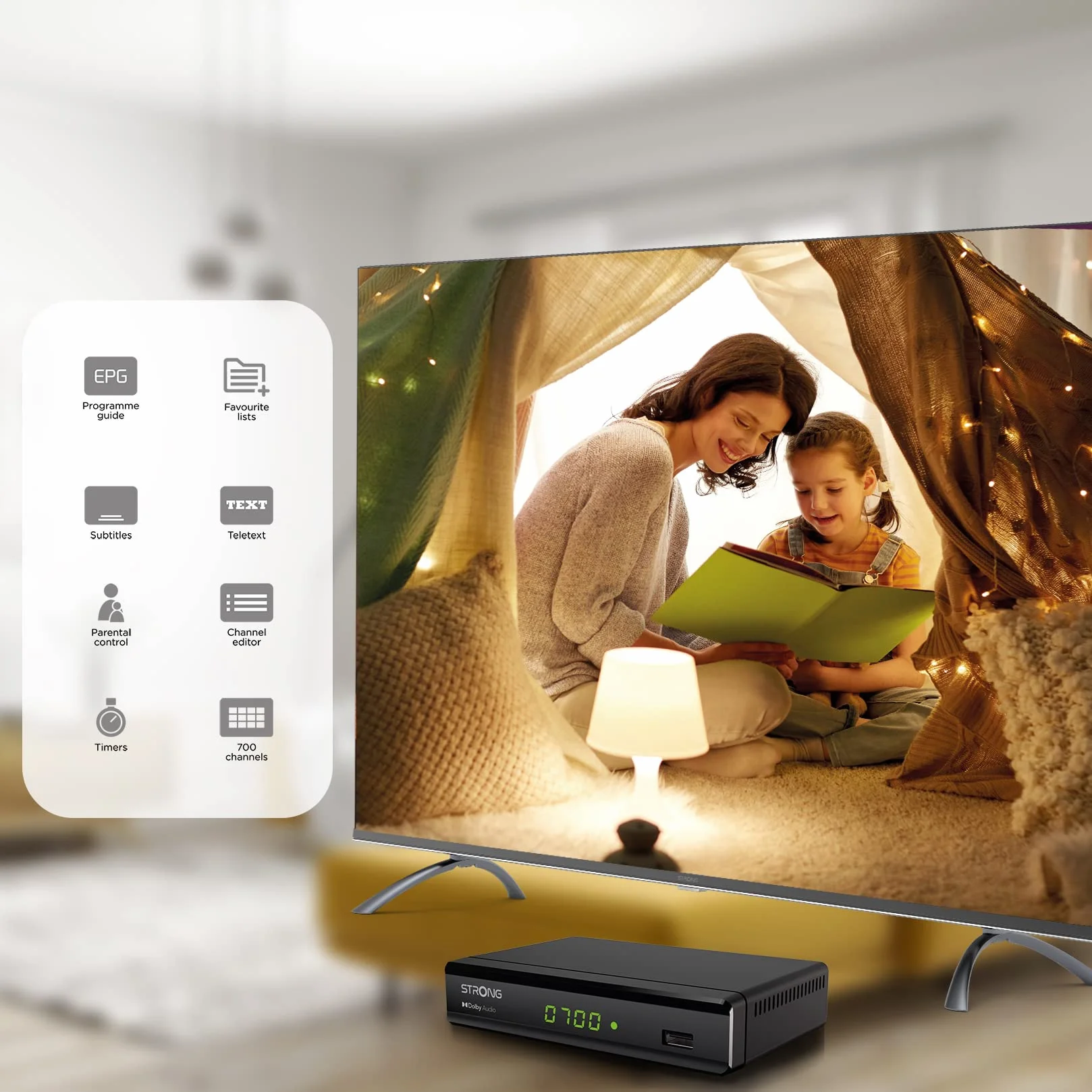 STRONG SRT8119 Digital Terrestrial DVB-T2 HDMI