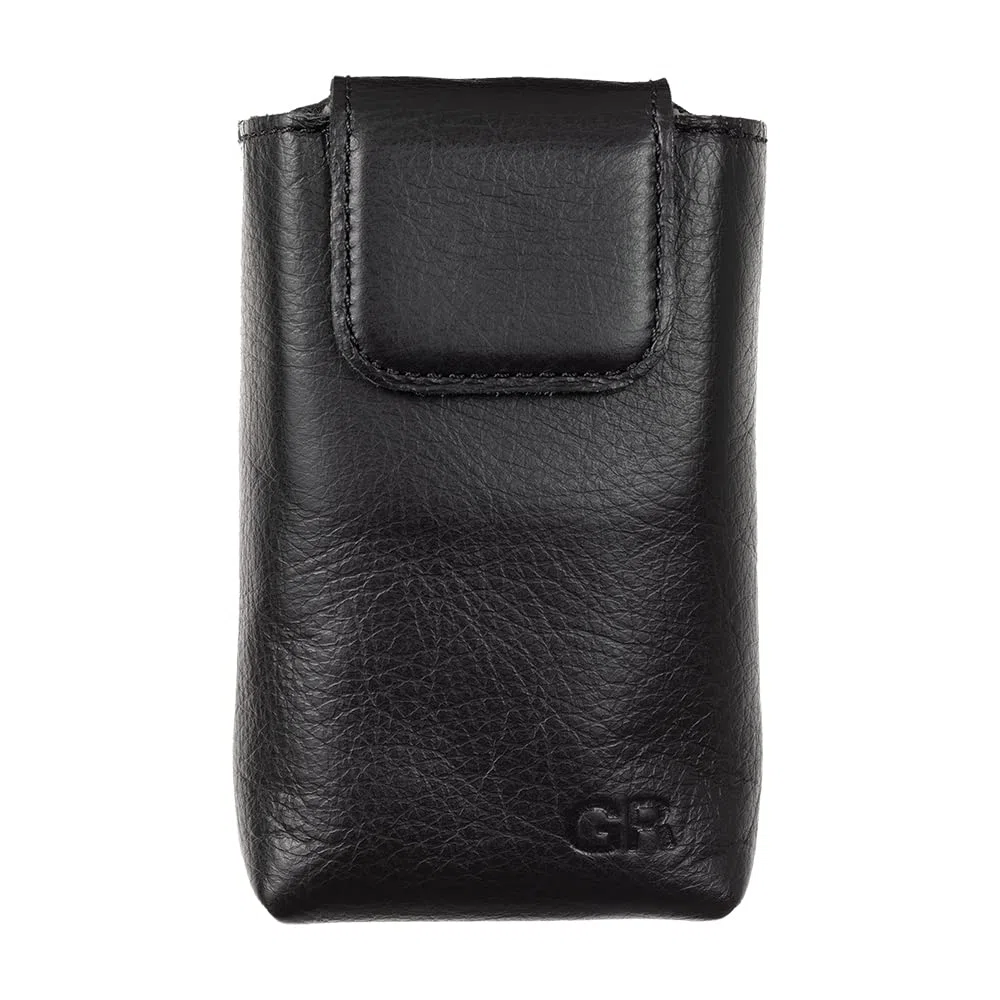Ricoh Miękkie etui z prawdziwej skóry GC-12 [Kompatybilne modele: GR III, GR IIIx] [Elastyczne, luksusowe etui z prawdziwej skóry ze skóry końskiej] [Można go złożyć dla przenośności] [Grawerowany GR]