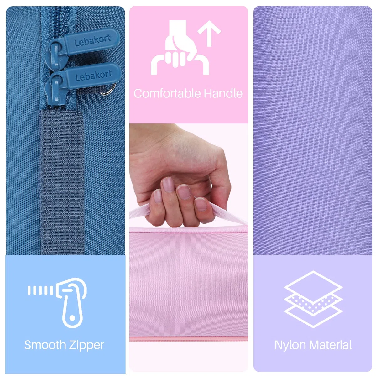 Lebakort Etui do przechowywania kompatybilne z Ultimate Ears UE MEGABOOM 4 3 przenośny wodoodporny głośnik, NIEBIESKI, for MEGABOOM 4, Etui