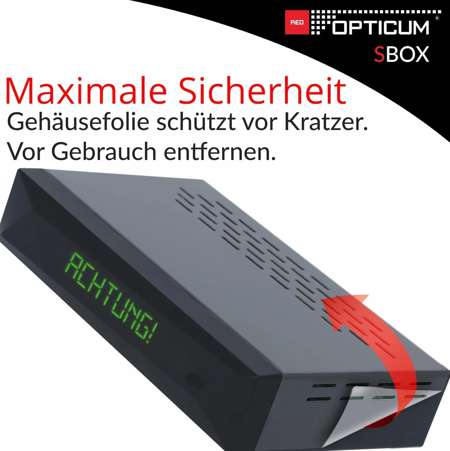 Odbiornik satelitarny Anadol Opticum SBOX 1080p Full HD DVB-S DVB-S2 HDMI SCART UNICABLE