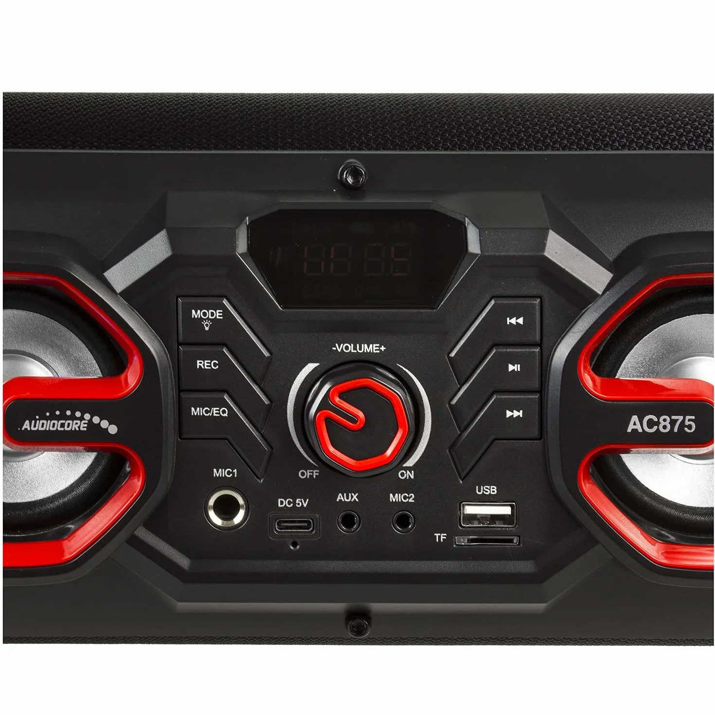 Audiocore AC875 Przenośny głośnik Bluetooth 5.0 Boombox 30W PX4 Odporny na zachlapania