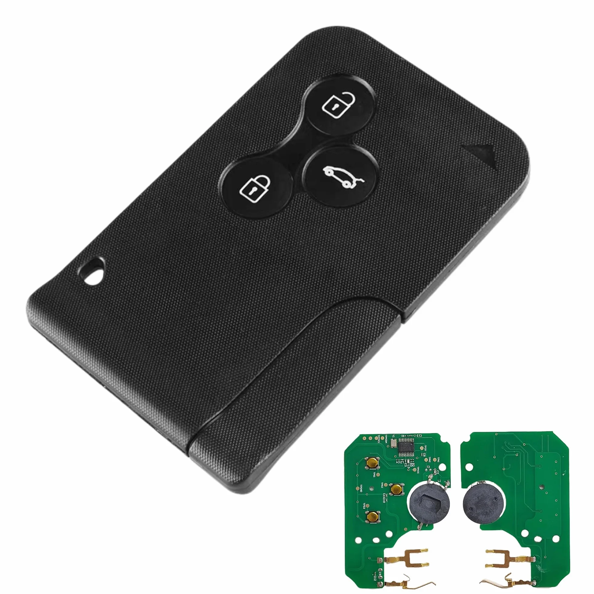 Heart Horse 433 MHz 3 przyciski etui kluczyk samochodowy zamiennik pilota Renault Megane 2 Scenic 2 Clio 3 z chipem PCF7947