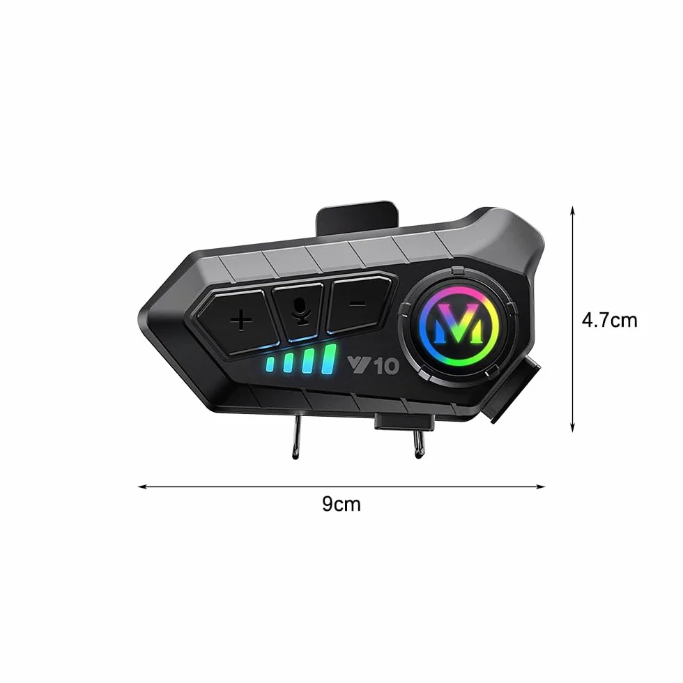 motocyklowy interkom kask zestaw słuchawkowy Bluetooth asystent głosowy obsługa podwójnej redukcji szumów połączenia w wysokiej rozdzielczości słuchanie muzyki i nawigacja