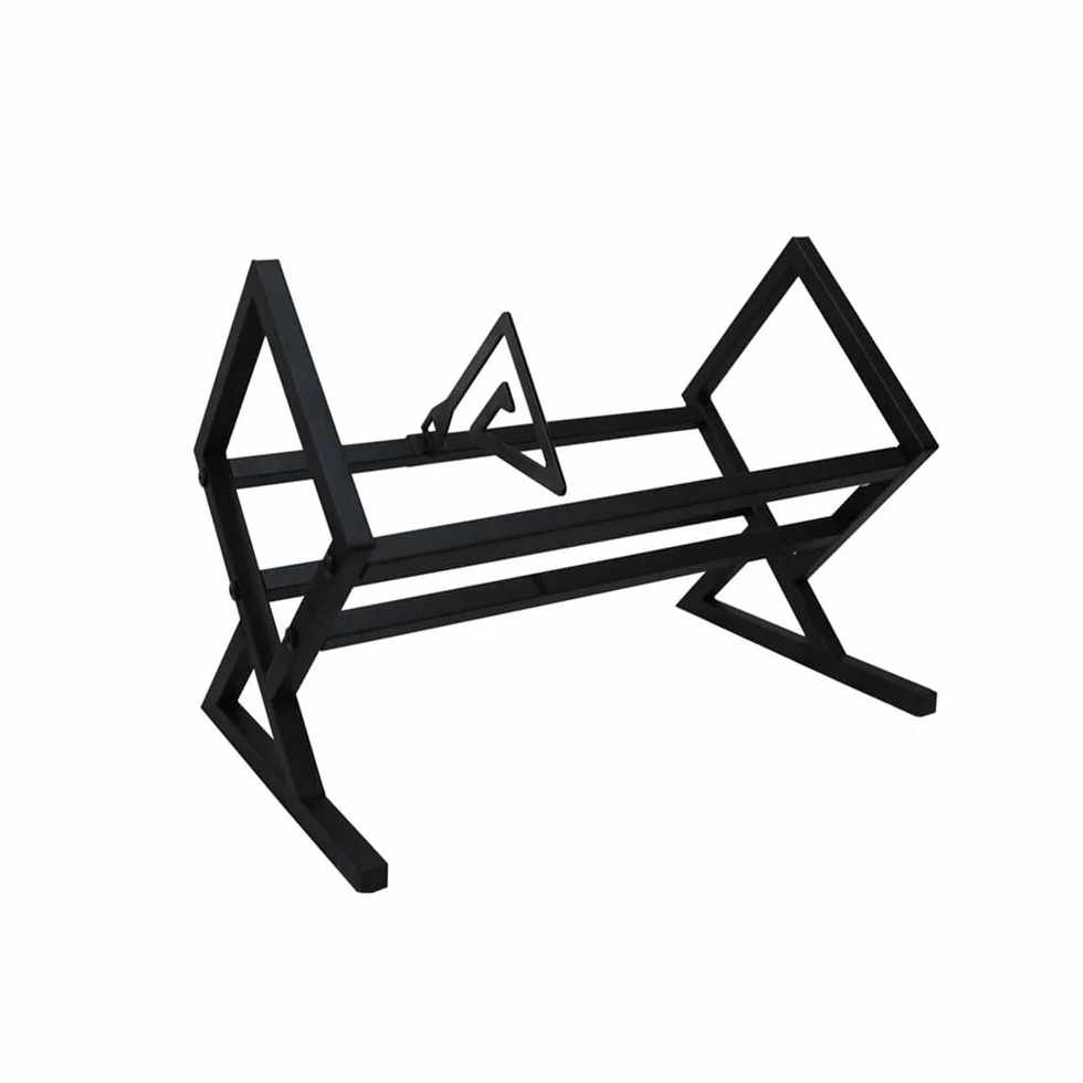 Stojak na płyty CD Ramka wyświetlacza CD Stojak na czasopisma do aranżacji Metalowy pulpit Kreatywne przechowywanie płyt na półkach(M)